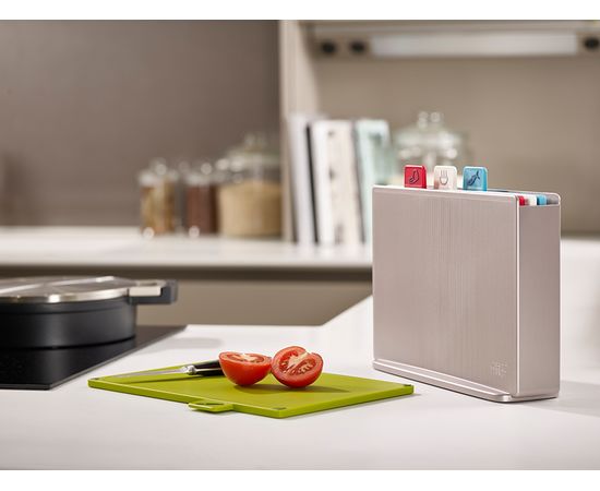 Набор разделочных досок Index 17 Regular серебристый, Joseph Joseph, фото , изображение 3