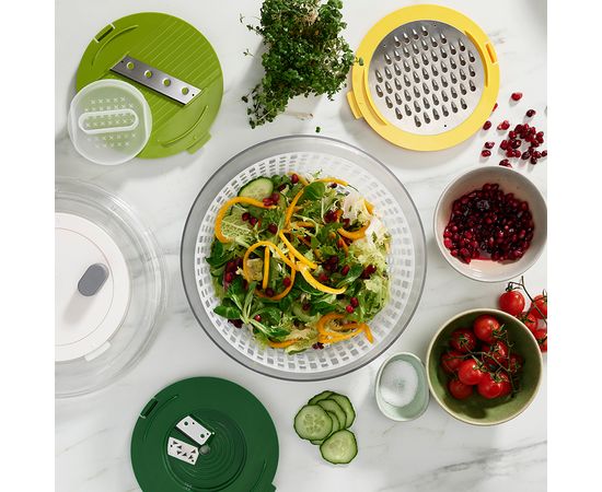 Набор для приготовления салата многофункциональный Multi-Prep, Joseph Joseph, фото , изображение 8