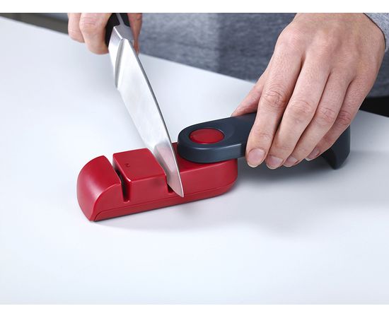 Ножеточка Rota™ серый-красный, Joseph Joseph, фото , изображение 3