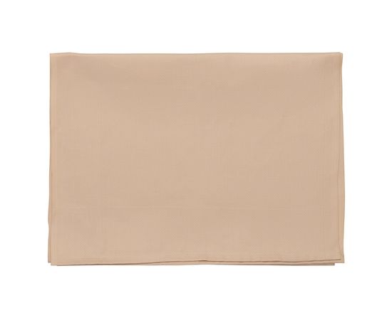 Дорожка бежевого цвета с фактурным рисунком из хлопка из коллекции Essential, 53х150см, Tkano, фото 