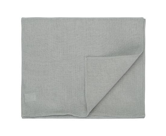 Дорожка на стол из стираного льна серого цвета из коллекции Essential, 45х150 см, Tkano, фото 