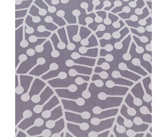 Дорожка из хлопка фиолетово-серого цвета с рисунком Спелая смородина, Scandinavian touch, 53х150см, Tkano, фото , изображение 4