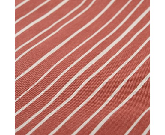 Дорожка на стол из хлопка терракотового цвета с принтом Полоски из коллекции Prairie, 45х150 см, Tkano, фото , изображение 7