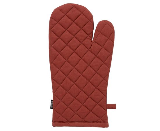 Прихватка-варежка из хлопка терракотового цвета из коллекции Prairie, 33х17,5 см, Tkano, фото 