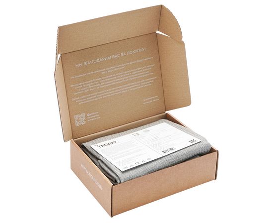 Набор из двух вафельных полотенец изо льна серого цвета из коллекции Essential, 50х70 см, Tkano, фото , изображение 7