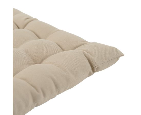 Подушка на стул из хлопка бежевого цвета из коллекции Essential, 40х40 см, Tkano, фото , изображение 3