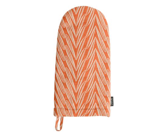 Варежка-прихватка из хлопка с графичным принтом Колосья Russian North, 31х15 см, Tkano, фото 