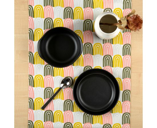 Дорожка на стол с принтом Passion Arch из коллекции Wild, 45х150 см, Tkano, фото , изображение 2