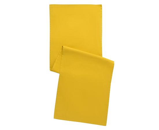 Дорожка на стол из хлопка горчичного цвета из коллекции Prairie, 45х150 см, Tkano, фото , изображение 2