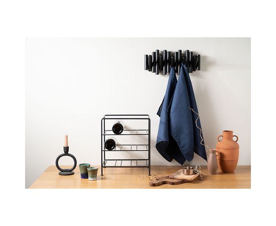 Набор из двух вафельных полотенец изо льна темно-синего цвета из коллекции Essential, 50х70 см, Tkano, фото , изображение 11 Набор из двух вафельных полотенец изо льна темно-синего цвета из коллекции Essential, 50х70 см, Tkano, фото , изображение 11