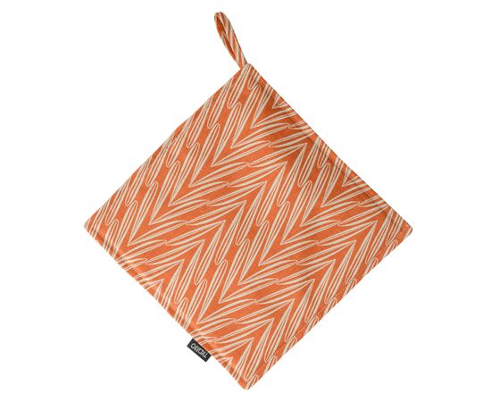 Прихватка из хлопка с графичным принтом Колосья Russian North, 22х22 см, Tkano, фото  Прихватка из хлопка с графичным принтом Колосья Russian North, 22х22 см, Tkano, фото