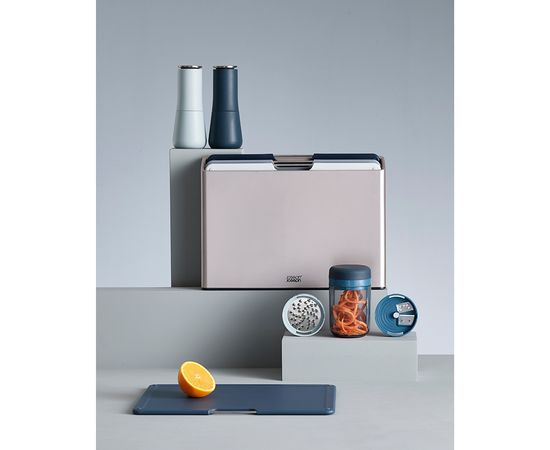 Терка спиралайзер с тремя лезвиями и контейнером для хранения Spiro Sky, Joseph Joseph, фото , изображение 12