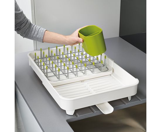 Сушилка для посуды раздвижная Extend белая, Joseph Joseph, фото , изображение 6