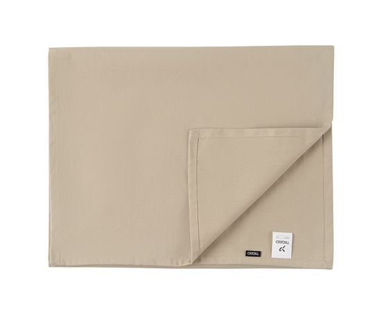 Дорожка на стол из хлопка бежевого цвета из коллекции Essential, 45х150 см, Tkano, фото 