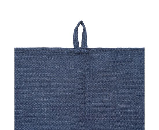 Набор из двух вафельных полотенец изо льна темно-синего цвета из коллекции Essential, 50х70 см, Tkano, фото , изображение 7 Набор из двух вафельных полотенец изо льна темно-синего цвета из коллекции Essential, 50х70 см, Tkano, фото , изображение 7