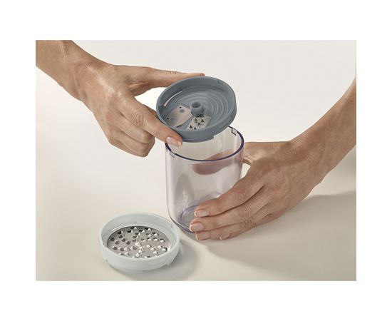 Терка спиралайзер с тремя лезвиями и контейнером для хранения Spiro Sky, Joseph Joseph, фото , изображение 7