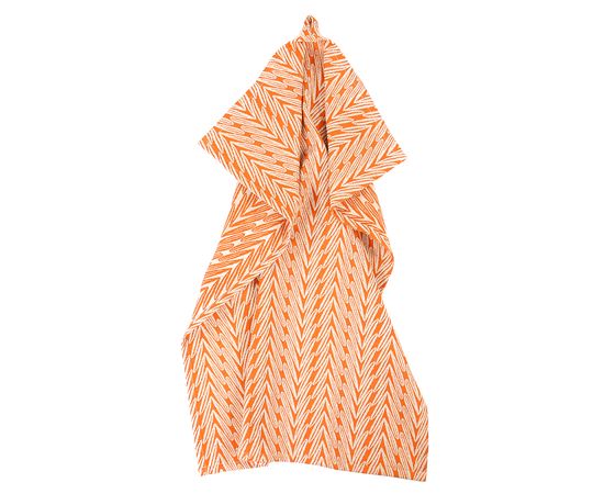 Набор муслиновых кухонных полотенец с графичным принтом Колосья Russian North, 50х70 см, Tkano, фото , изображение 4