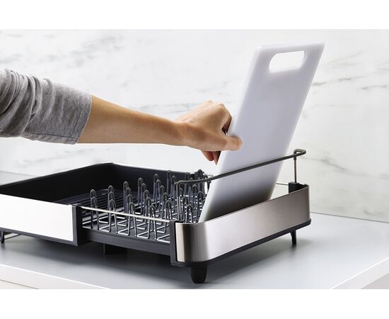 Сушилка для посуды раздвижная Extend Steel серая, Joseph Joseph, фото , изображение 3