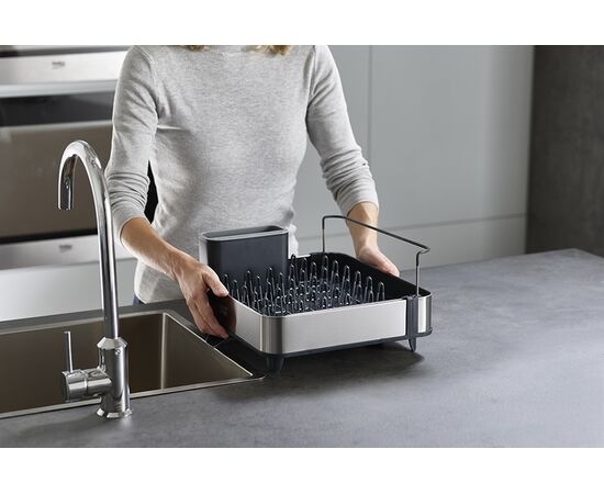 Сушилка для посуды раздвижная Extend Steel серая, Joseph Joseph, фото , изображение 25