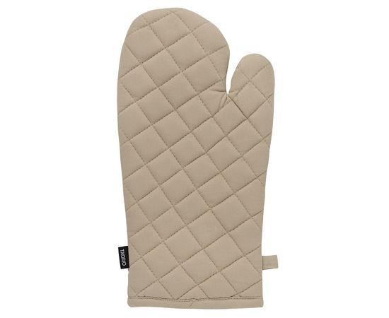 Прихватка-варежка из хлопка бежевого цвета из коллекции Essential, 33х17,5 см, Tkano, фото 