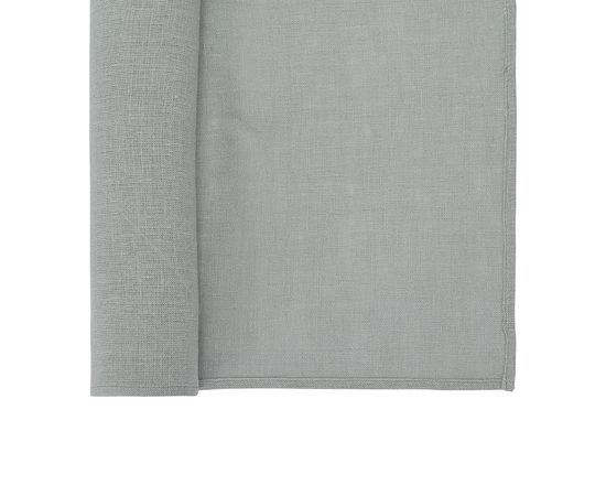 Дорожка на стол из стираного льна серого цвета из коллекции Essential, 45х150 см, Tkano, фото , изображение 2