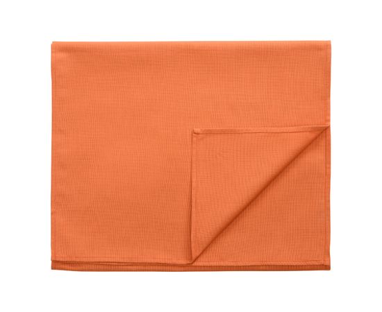 Дорожка на стол из хлопка оранжевого цвета Russian North, 45х150 см, Tkano, фото 