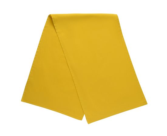 Дорожка на стол из хлопка горчичного цвета из коллекции Prairie, 45х150 см, Tkano, фото , изображение 3