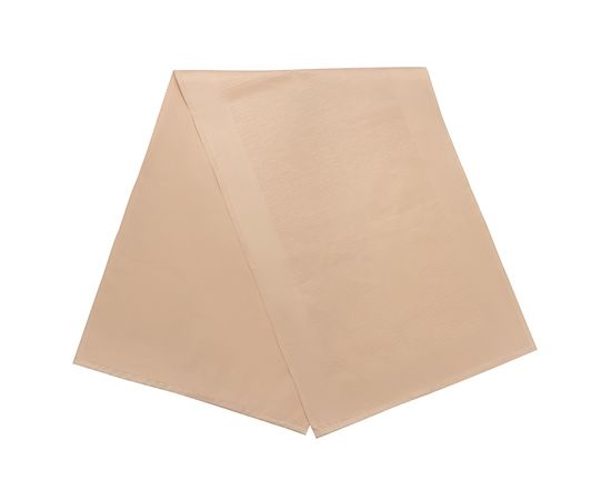 Дорожка на стол жаккардовая бежевого цвета из хлопка с вышивкой из коллекции Essential, 53х150 см, Tkano, фото , изображение 3