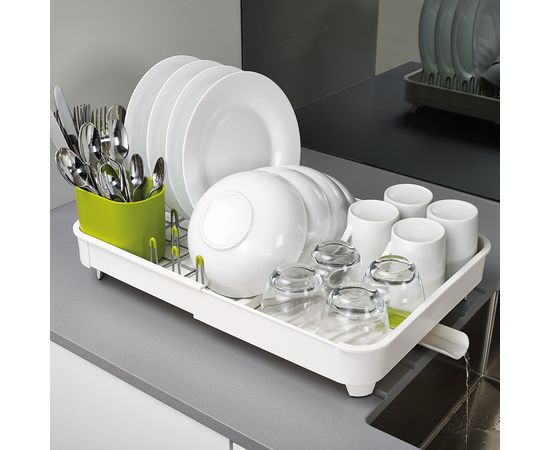 Сушилка для посуды раздвижная Extend белая, Joseph Joseph, фото , изображение 5