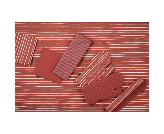 Прихватка из хлопка терракотового цвета из коллекции Prairie, 22х22 см, Tkano, фото , изображение 2