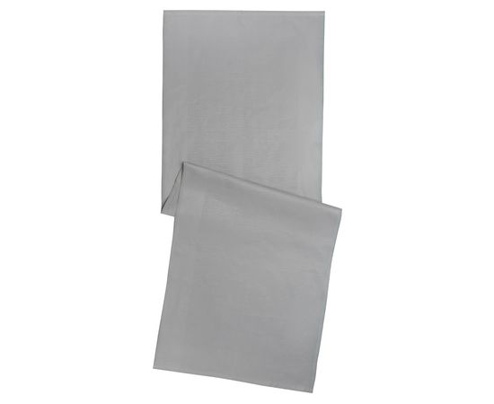 Дорожка на стол жаккардовая серого цвета из хлопка с вышивкой из коллекции Essential, 53х150 см, Tkano, фото , изображение 2