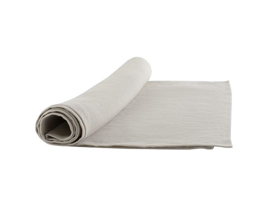 Дорожка на стол из умягченного льна бежевого цвета, 45х150 см, Tkano, фото , изображение 6