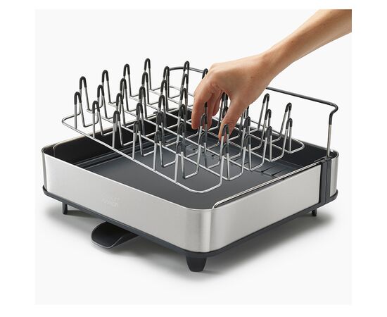 Сушилка для посуды раздвижная Extend Steel серая, Joseph Joseph, фото , изображение 31