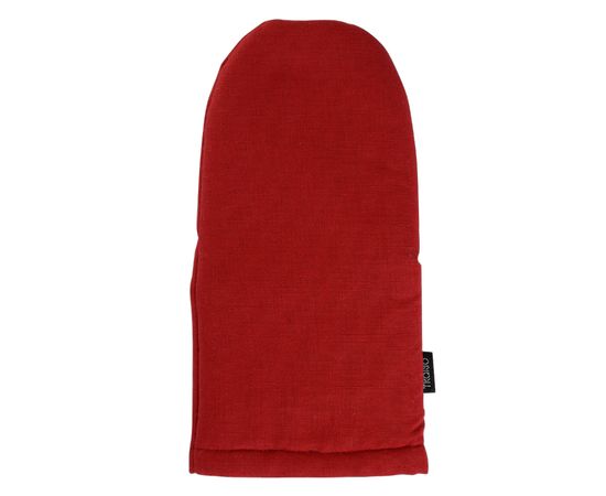 Варежка-прихватка из хлопка красного цвета из коллекции Russian North, 31х15 см, Tkano, фото 