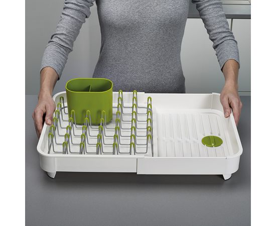 Сушилка для посуды раздвижная Extend белая, Joseph Joseph, фото , изображение 4