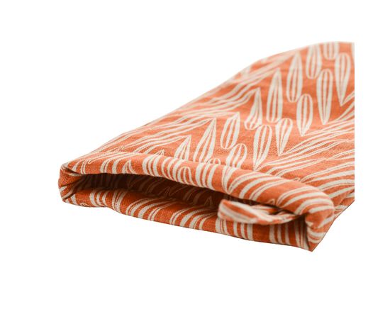 Варежка-прихватка из хлопка с графичным принтом Колосья Russian North, 31х15 см, Tkano, фото , изображение 2