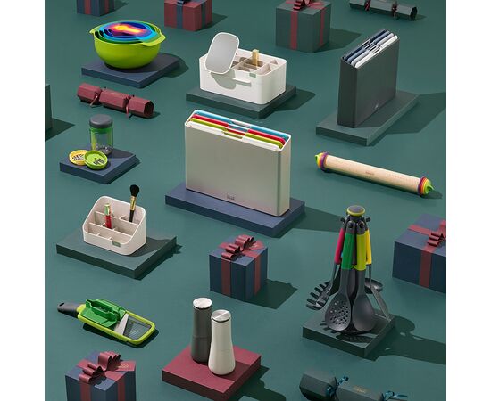 Терка с держателем для продуктов Mandoline зеленая, Joseph Joseph, фото , изображение 4