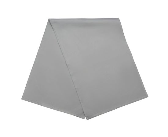 Дорожка серого цвета с фактурным рисунком из хлопка из коллекции Essential, 53х150см, Tkano, фото , изображение 3