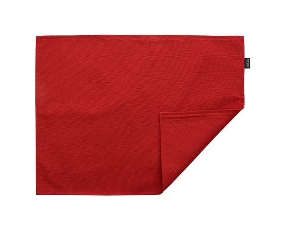 Салфетка под приборы красного цвета из хлопка Russian North, 35х45 см, Tkano, фото 