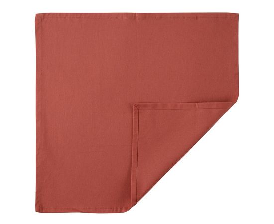 Салфетка сервировочная из хлопка терракотового цвета из коллекции Prairie, 45х45 см, Tkano, фото 