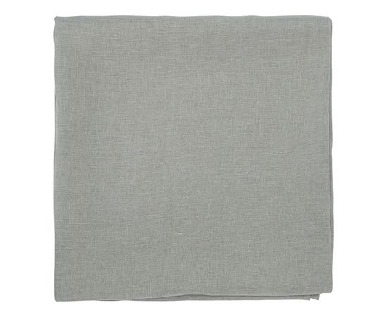 Скатерть из стираного льна серого цвета из коллекции Essential, 170х170 см, Tkano, фото 
