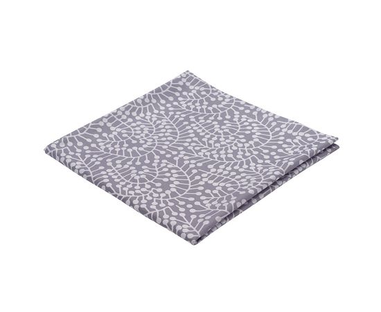 Скатерть из хлопка фиолетово-серого цвета с рисунком Спелая смородина, Scandinavian touch, 180х260см, Tkano, фото , изображение 4