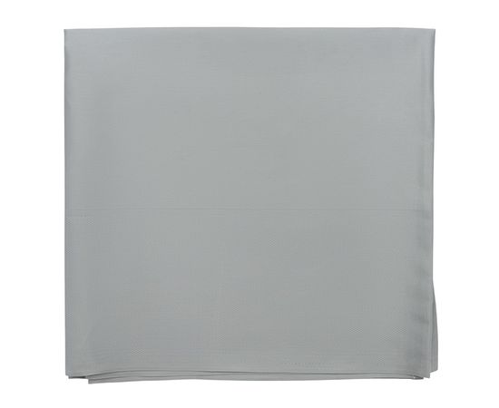 Скатерть классическая серого цвета из хлопка из коллекции Essential, 180х180 см, Tkano, фото 