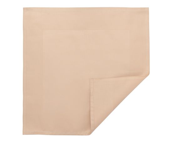 Салфетка сервировочная классическая бежевого цвета из хлопка из коллекции Essential, 53х53 см, Tkano, фото 