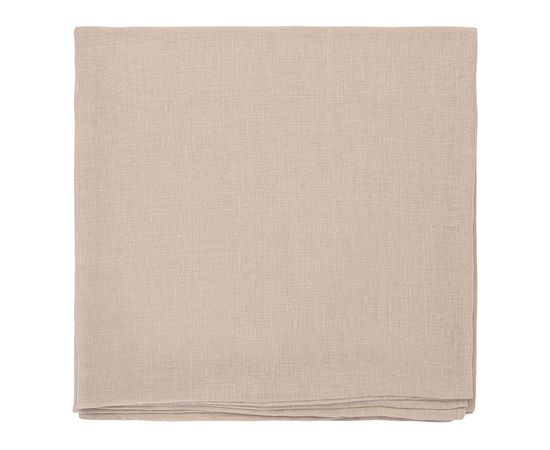 Скатерть из стираного льна бежевого цвета из коллекции Essential, 150х250 см, Tkano, фото 