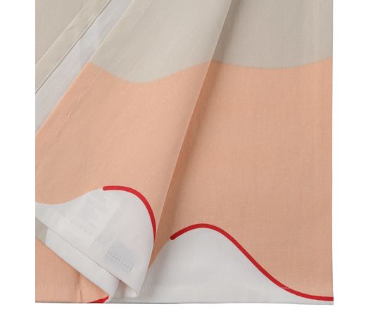 Скатерть из хлопка бежевого цвета с авторским принтом из коллекции Freak Fruit, 170х250 см, Tkano, фото , изображение 5