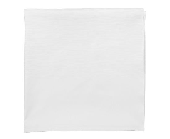 Скатерть жаккардовая белого цвета из хлопка с вышивкой из коллекции Essential, 180х180 см, Tkano, фото 