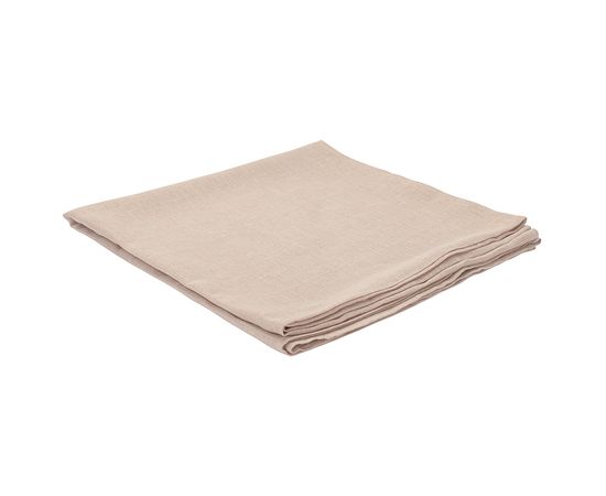 Скатерть из стираного льна бежевого цвета из коллекции Essential, 150х250 см, Tkano, фото , изображение 4