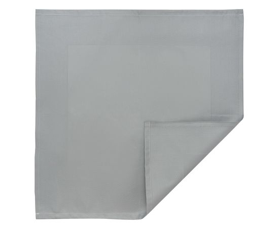 Салфетка сервировочная классическая серого цвета из хлопка из коллекции Essential, 53х53 см, Tkano, фото 