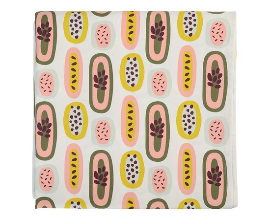 Скатерть на стол с принтом Passion Fruit из коллекции Wild, 170х170 см, Tkano, фото 